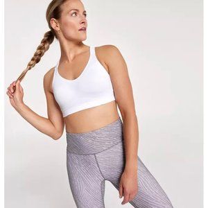 CALIA by Carrie Underwood White Made To Move Double Strap Sports Bra Size XS